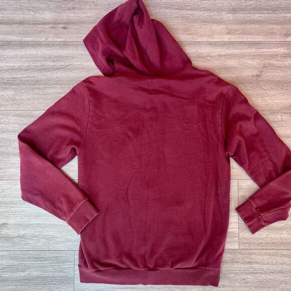 Analog Men's Burgundy Analogo ZHD Cotton Blend Full Zip Hoodies Size Small‎ - Picture 7 of 7
